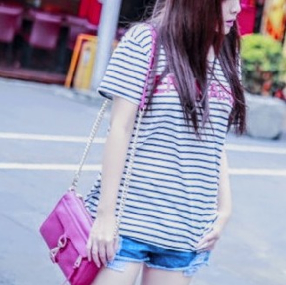 Rebecca Minkoff Mini M.A.C. 4-Way Hot Pink Bag - Picture 8 of 8